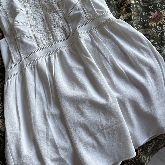 White Summer Dress - Picture 3 of 4